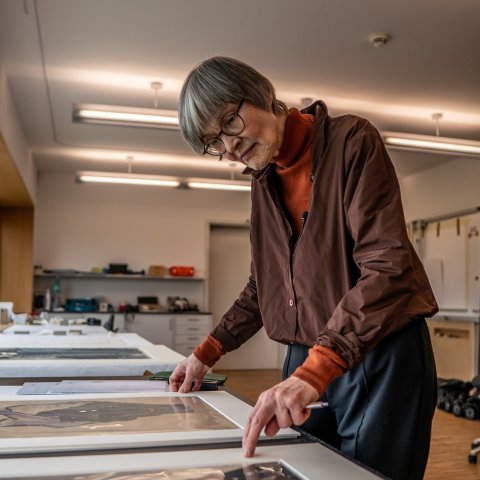 V&AElig;RKREGISTER OVER AKVARELLER OG TEGNINGER